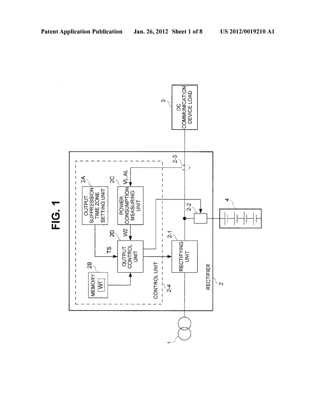 DC POWER SUPPLY SYSTEM AND OUTPUT CONTROL METHOD - diagram, schematic, and image 02