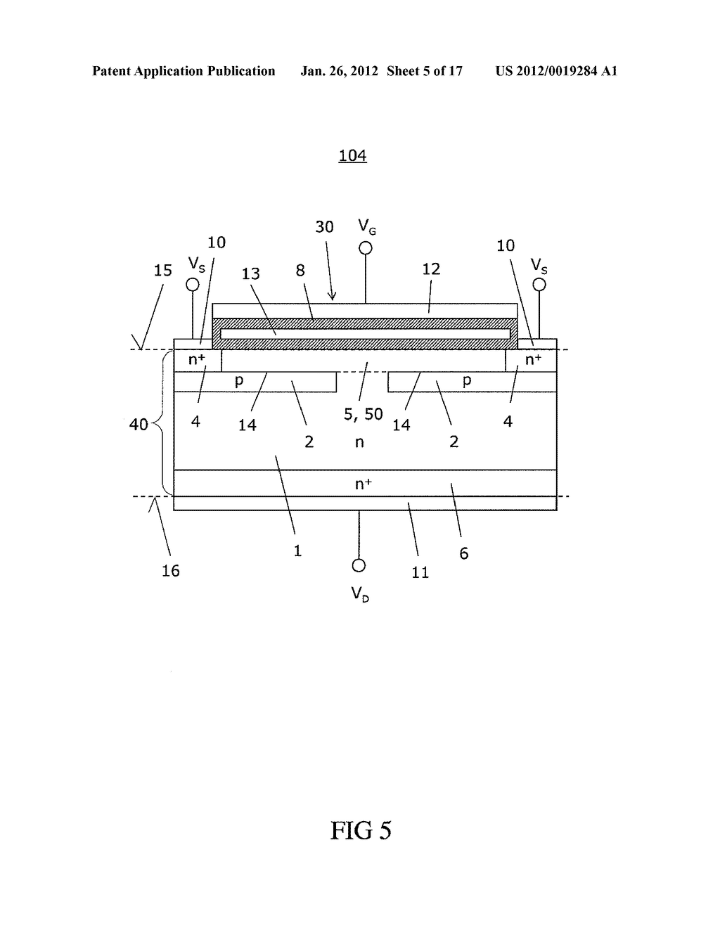 Normally-Off Field Effect Transistor, a Manufacturing Method Therefor and     a Method for Programming a Power Field Effect Transistor - diagram, schematic, and image 06