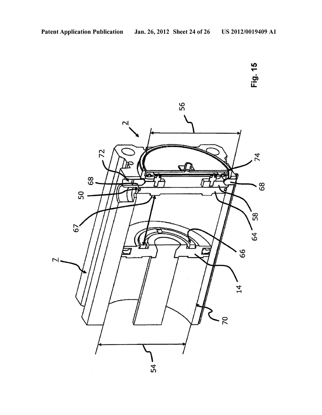 DISTANCE MEASURING APPARATUS AND METHOD FOR CALCULATING A DISTANCE IN A     CONDUCTING STRUCTURE - diagram, schematic, and image 25