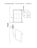 METHOD OF DETECTING POSITION ON TOUCHSCREEN PANEL, TOUCHSCREEN PANEL, AND     METHOD OF INITIALIZING TOUCHSCREEN PANEL diagram and image