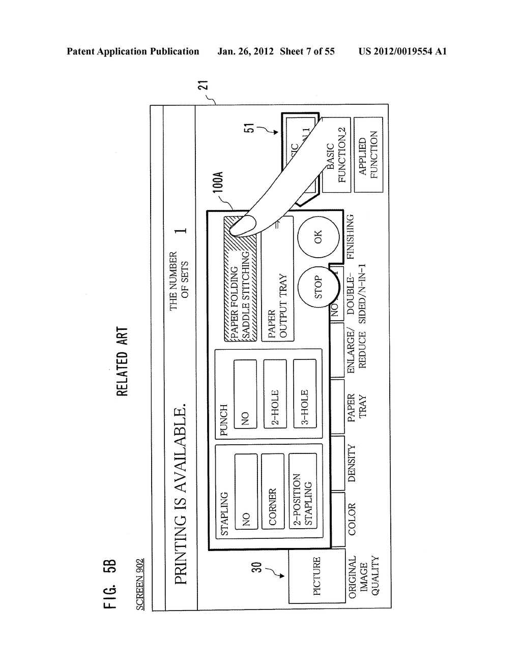 IMAGE PROCESSING APPARATUS, METHOD FOR DISPLAYING POP-UP WINDOW, AND     COMPUTER-READABLE STORAGE MEDIUM FOR COMPUTER PROGRAM - diagram, schematic, and image 08