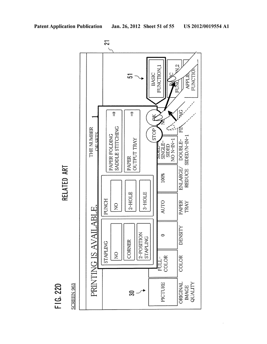 IMAGE PROCESSING APPARATUS, METHOD FOR DISPLAYING POP-UP WINDOW, AND     COMPUTER-READABLE STORAGE MEDIUM FOR COMPUTER PROGRAM - diagram, schematic, and image 52