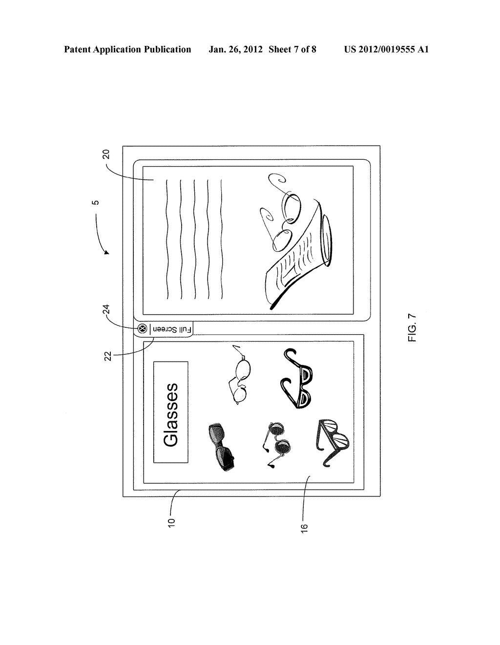 SYSTEM, METHOD, AND COMPUTER SOFTWARE CODE FOR DISPLAYING CONCURRENT AND     CONTEXTUAL DISPLAY OF INFORMATION IN SEPARATE DISPLAY CONTAINERS ON A     VISUAL SCREEN - diagram, schematic, and image 08