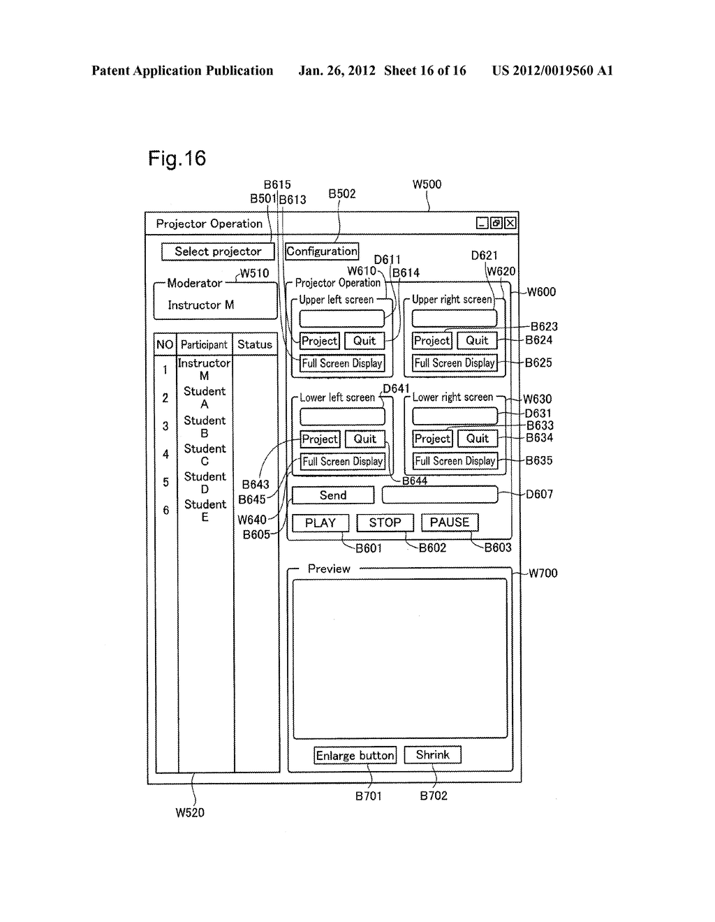 CONFERENCING SYSTEM, SERVER, IMAGE DISPLAY METHOD, AND COMPUTER PROGRAM     PRODUCT - diagram, schematic, and image 17