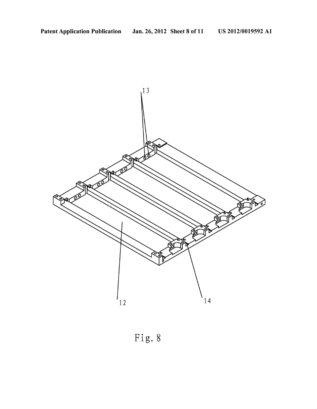 Print head mounting and adjusting mechanism - diagram, schematic, and image 09