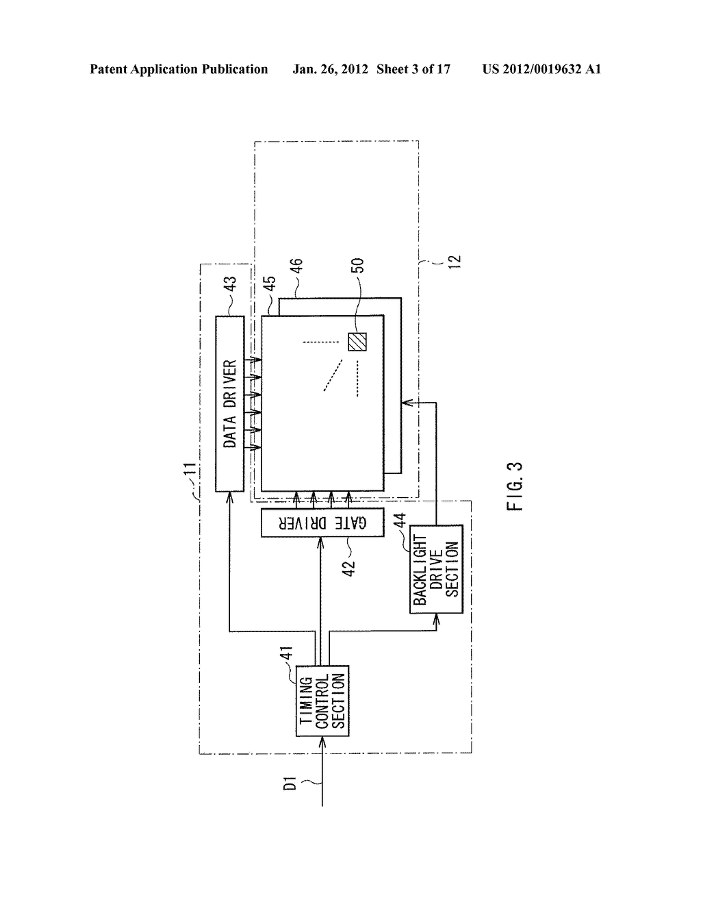 DISPLAY DEVICE, SHUTTER DEVICE, SHUTTER CONTROL CIRCUIT, METHOD OF     CONTROLLING SHUTTERS, AND DISPLAY SYSTEM - diagram, schematic, and image 04