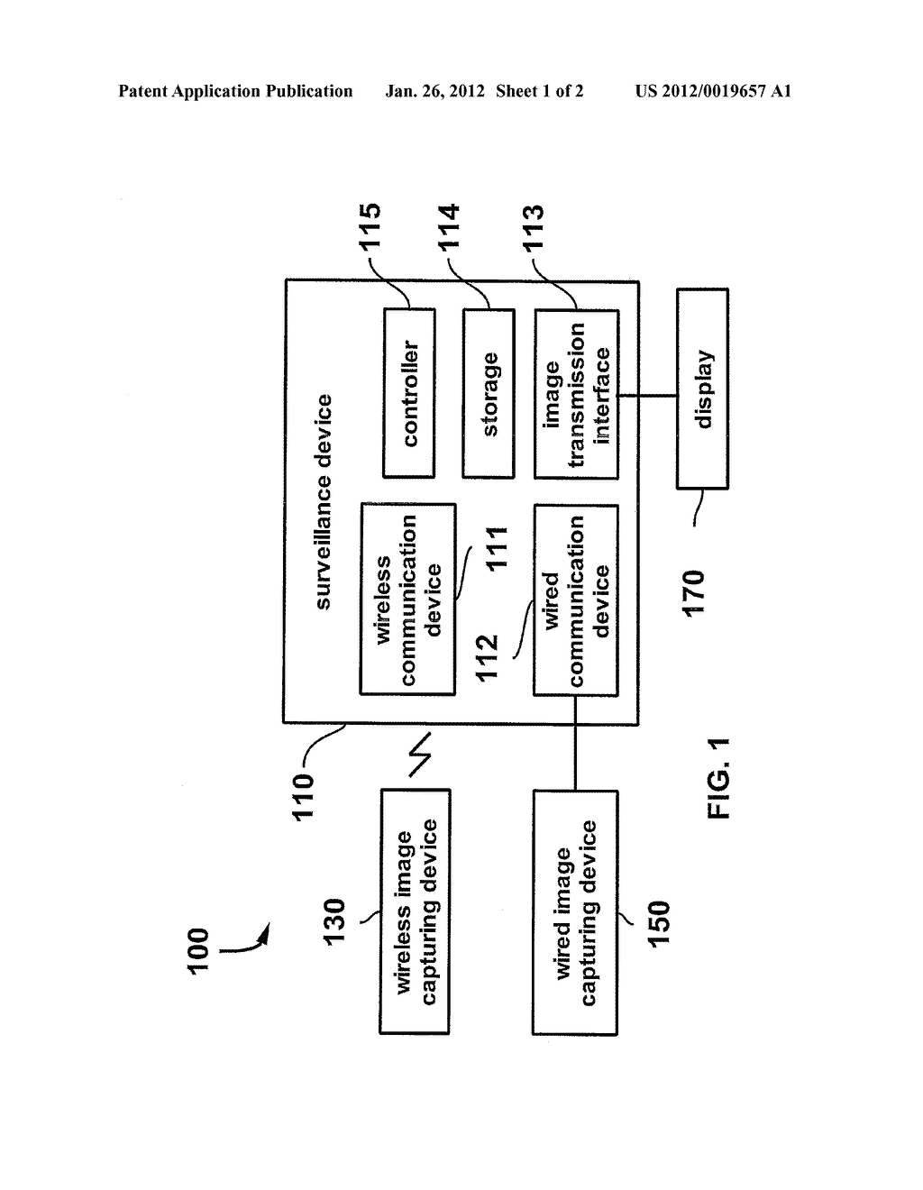 SURVEILLANCE DEVICE AND METHOD - diagram, schematic, and image 02