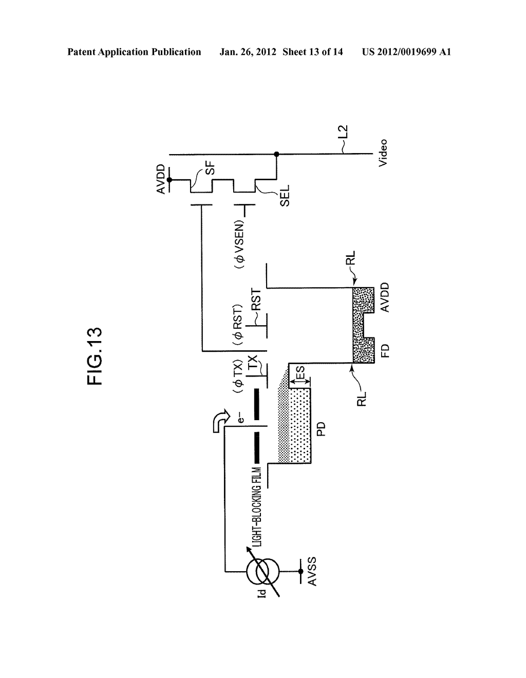 Solid-State Imaging Device - diagram, schematic, and image 14