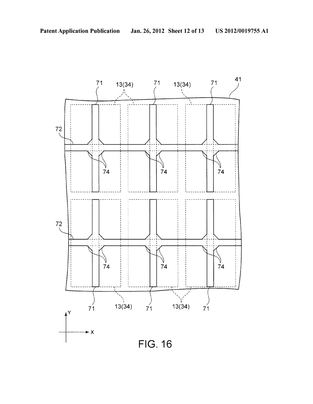 LIQUID CRYSTAL DISPLAY PANEL - diagram, schematic, and image 13