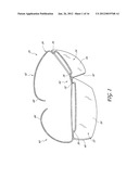 EYEWEAR WITH WIRE FRAME THREADED THROUGH LENSES diagram and image