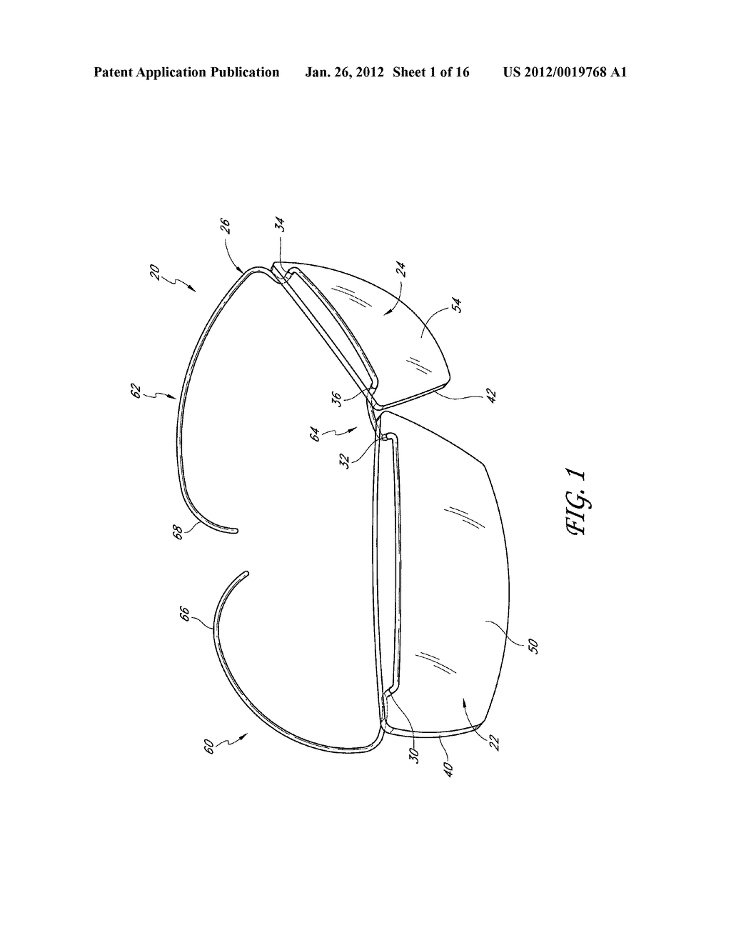 EYEWEAR WITH WIRE FRAME THREADED THROUGH LENSES - diagram, schematic, and image 02