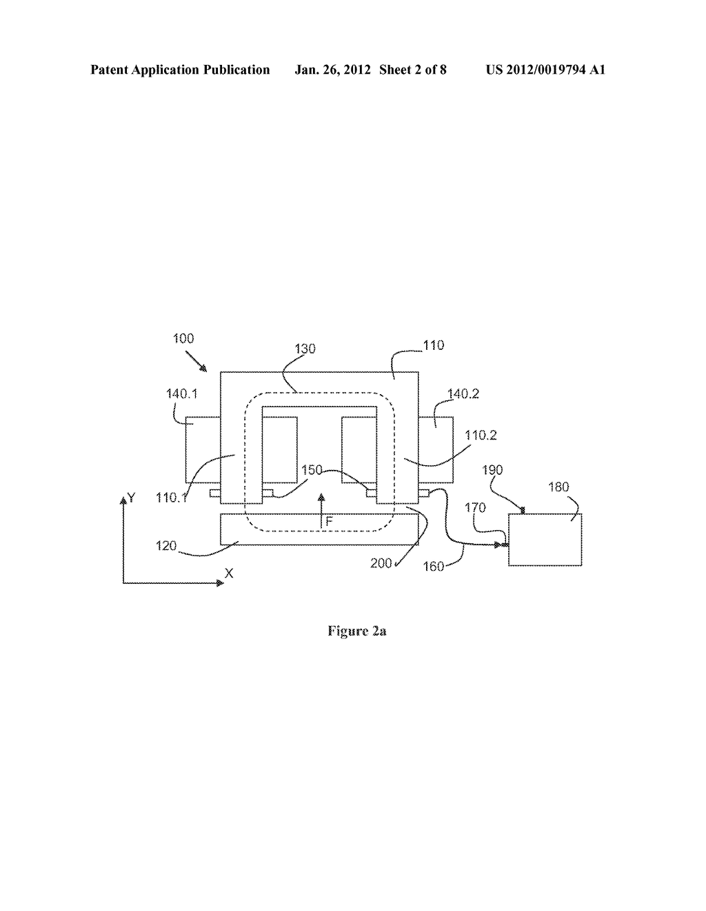 Variable Reluctance Device, Stage Apparatus, Lithographic Apparatus and     Device Manufacturing Method - diagram, schematic, and image 03