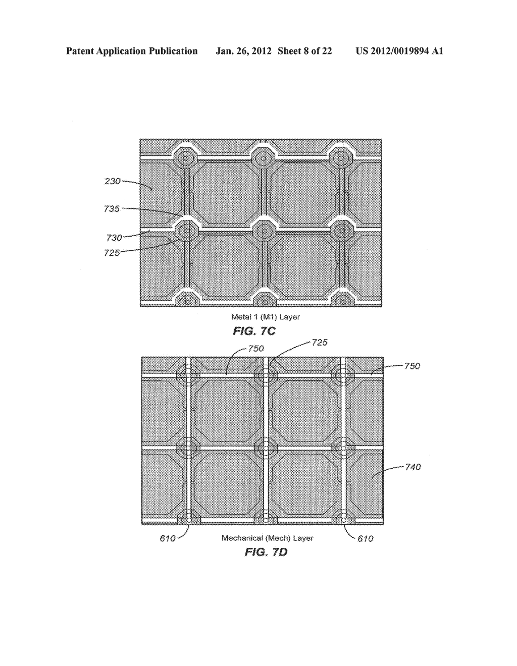 Interferometric modulation devices having triangular subpixels - diagram, schematic, and image 09