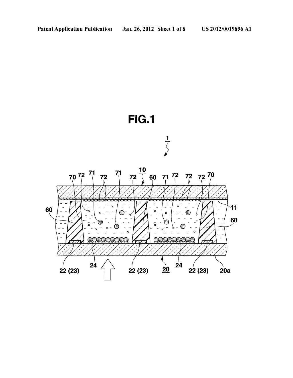 ELECTROPHORETIC DISPLAY DEVICE - diagram, schematic, and image 02