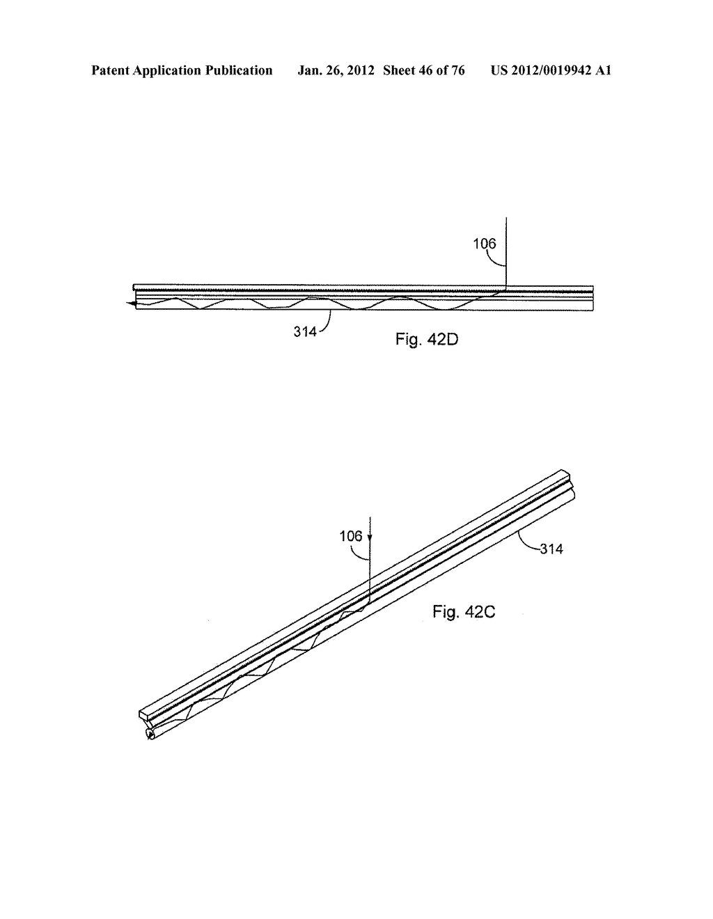 Light-Guide Solar Panel and Method of Fabrication Thereof - diagram, schematic, and image 47