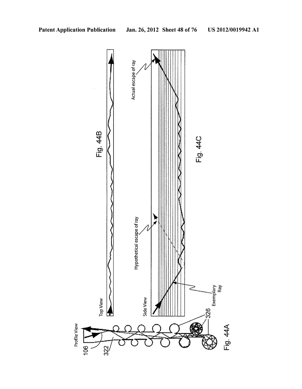 Light-Guide Solar Panel and Method of Fabrication Thereof - diagram, schematic, and image 49