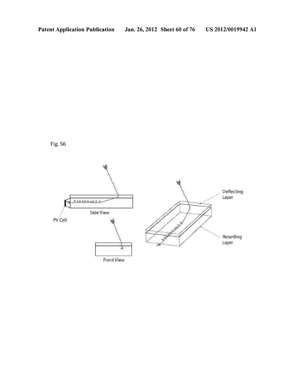Light-Guide Solar Panel and Method of Fabrication Thereof - diagram, schematic, and image 61