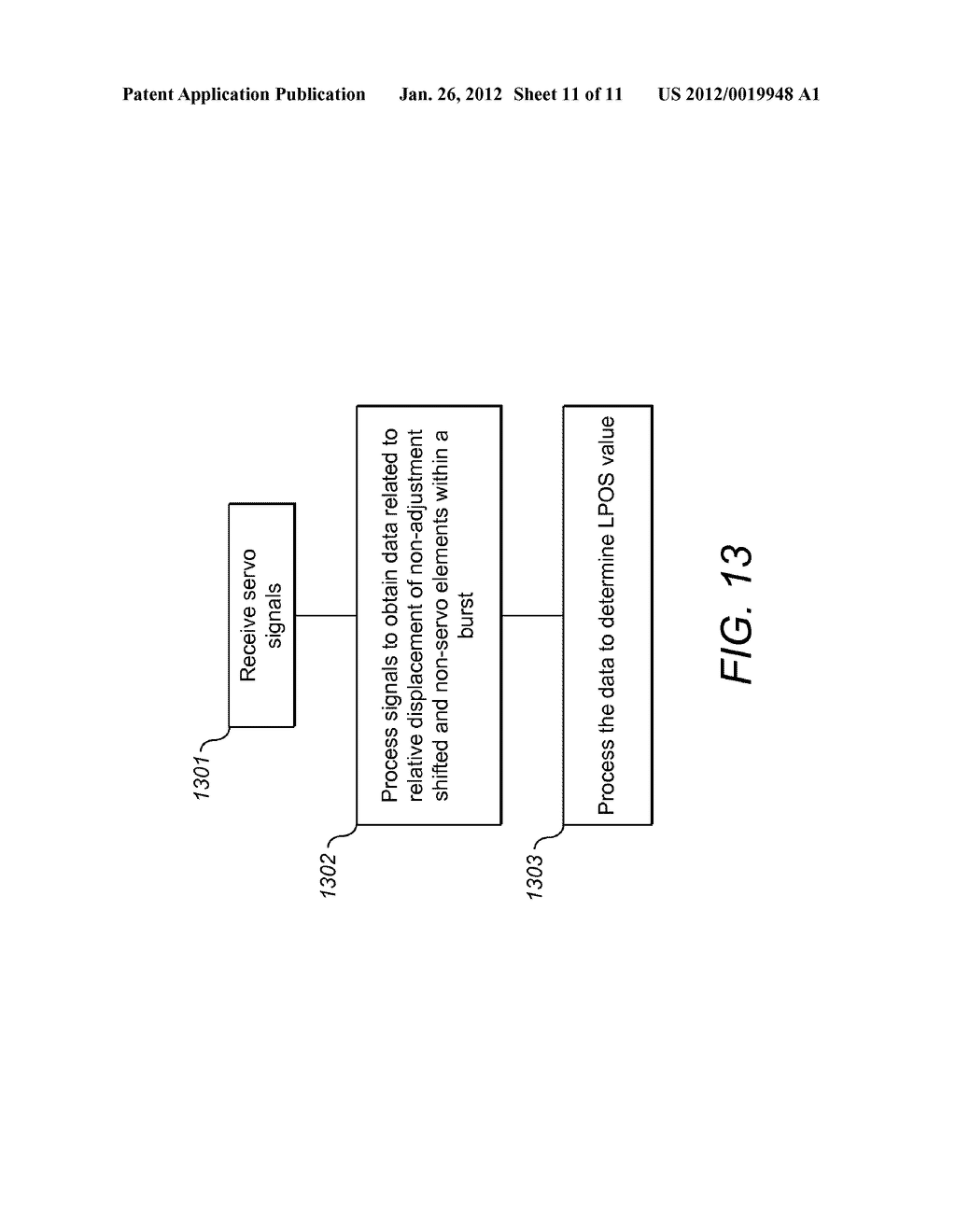 ARRANGEMENT AND PROCESSING OF LONGITUDINAL POSITION INFORMATION ON A DATA     STORAGE MEDIUM - diagram, schematic, and image 12