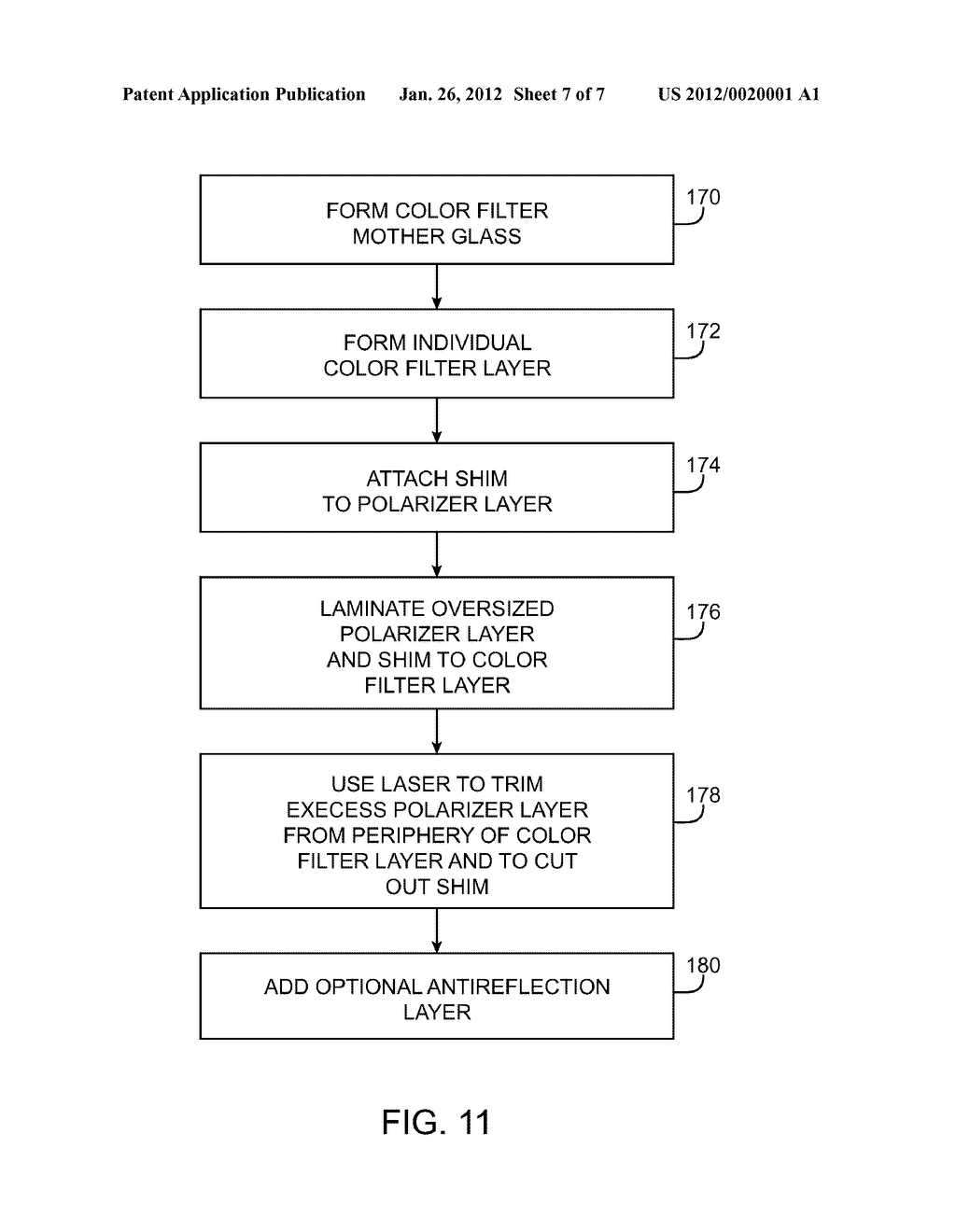 METHODS FOR FABRICATING DISPLAY STRUCTURES - diagram, schematic, and image 08