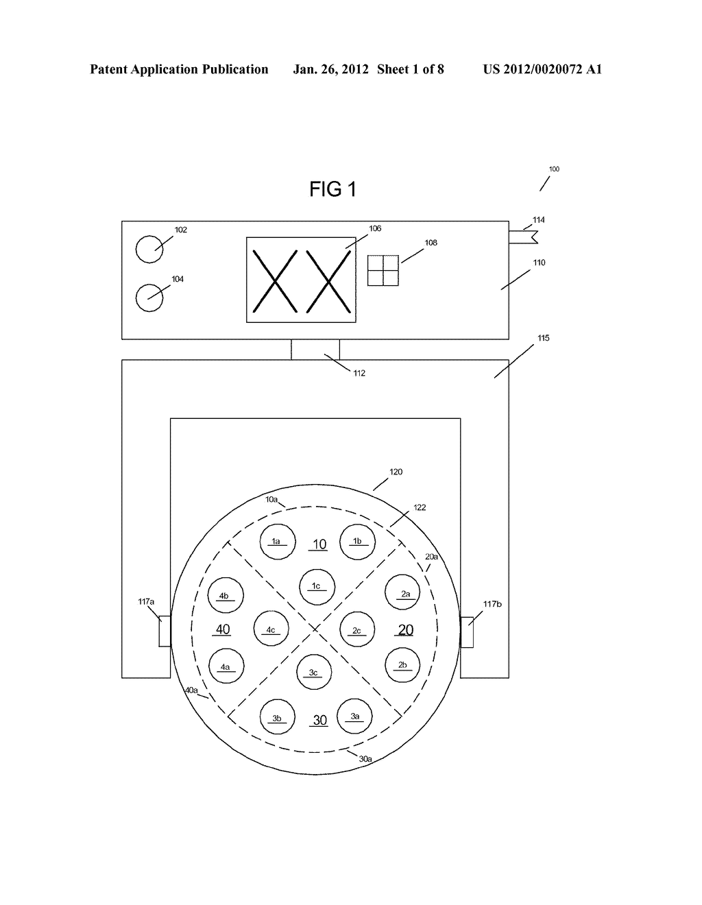 MULTIPARAMETER STAGE LIGHTING APPARATUS WITH GRAPHICAL OUTPUT - diagram, schematic, and image 02