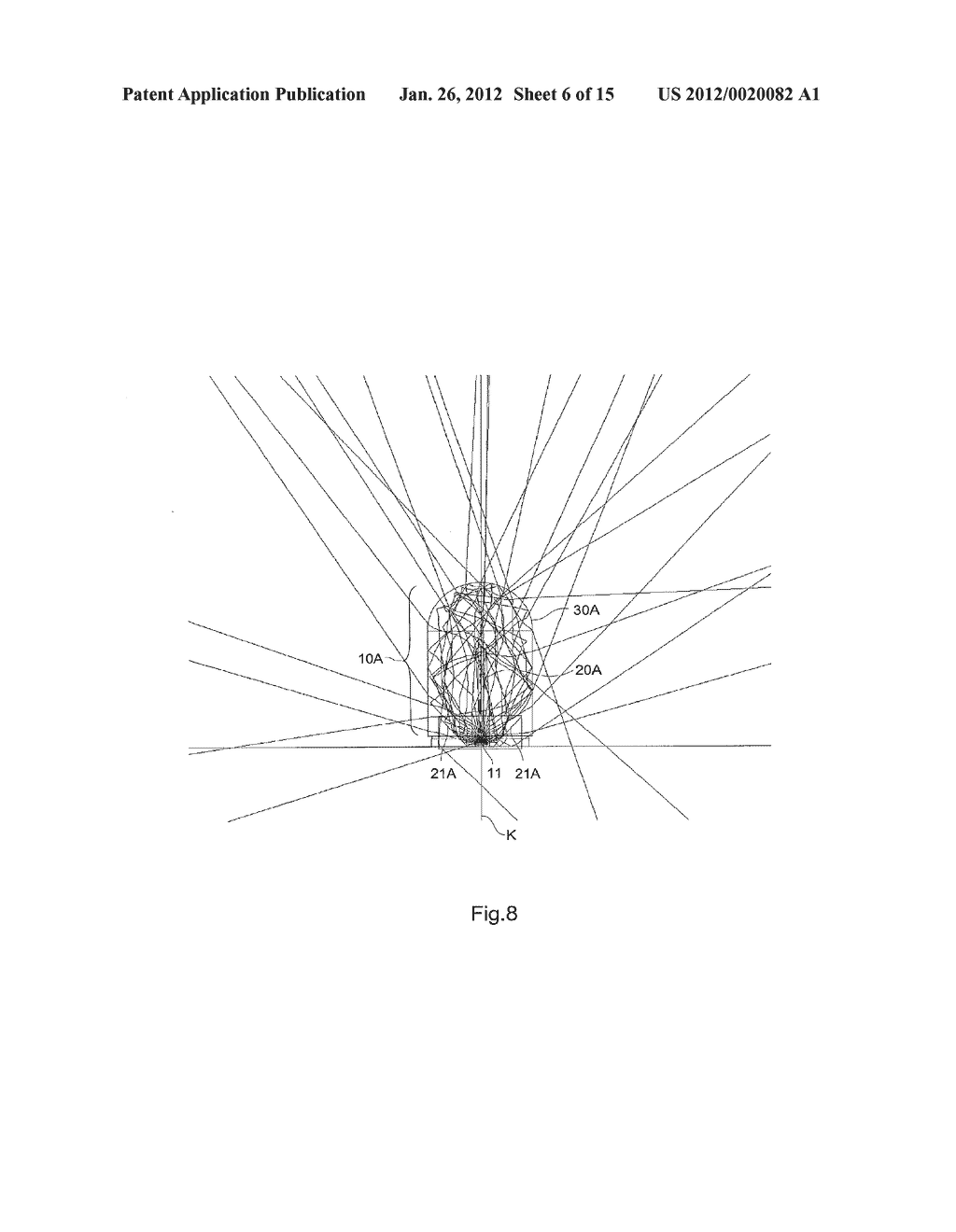 LIGHT EMITTING DEVICE AND BULB-TYPE LED LAMP - diagram, schematic, and image 07