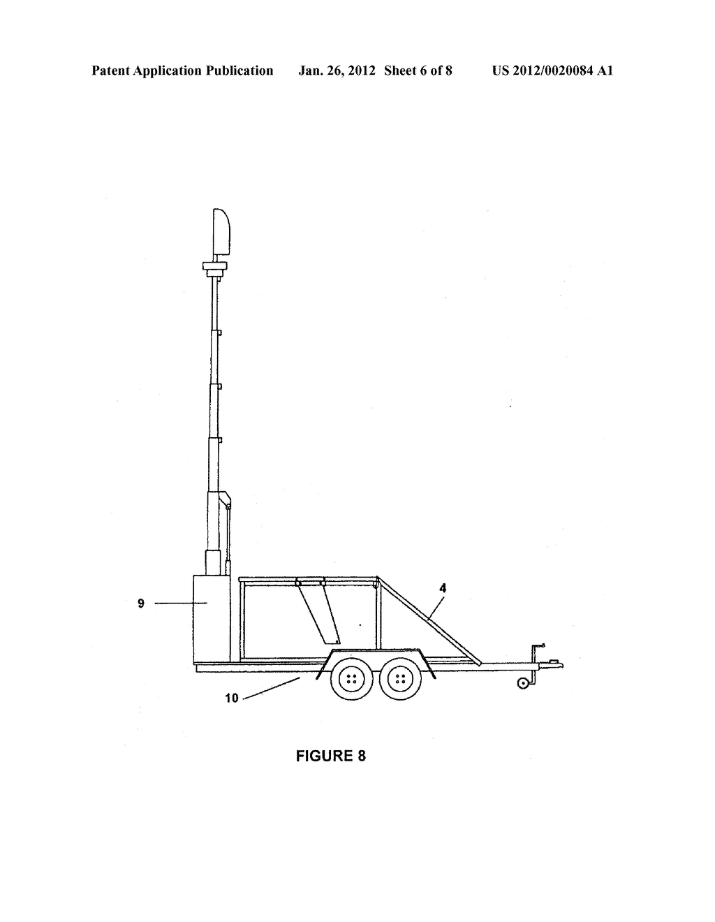 MOBILE SOLAR UNIT WITH LIGHTING TOWER - diagram, schematic, and image 07