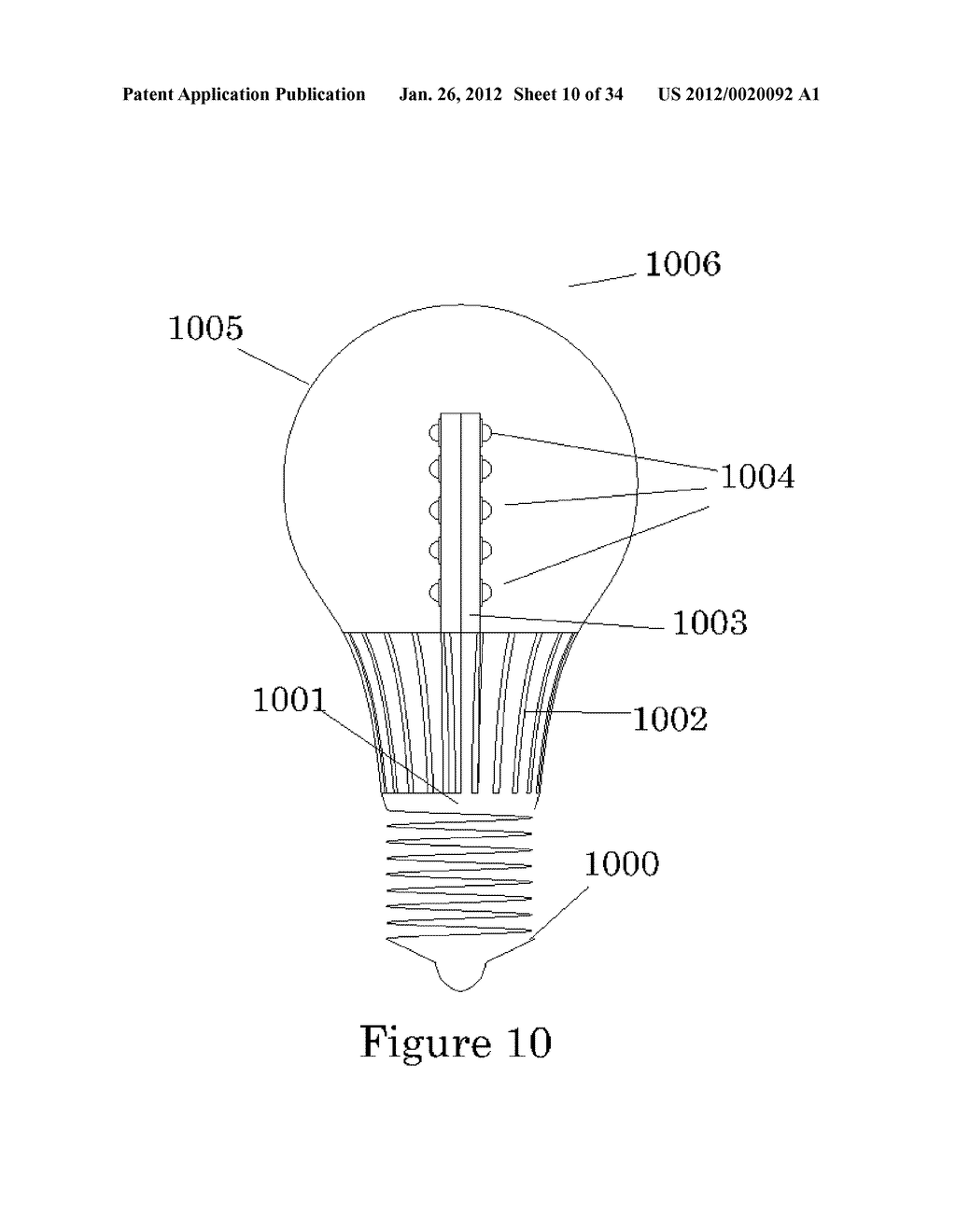 Multiple-tier Omnidirectional Solid-State Emission Source - diagram, schematic, and image 11