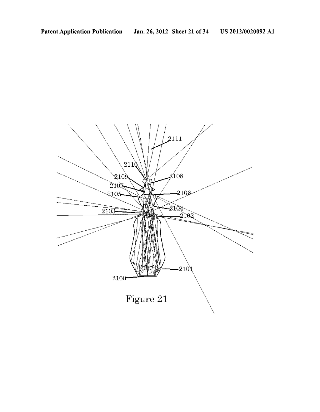 Multiple-tier Omnidirectional Solid-State Emission Source - diagram, schematic, and image 22