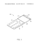 LIGHT GUIDE PLATE ASSEMBLY FOR PORTABLE ELECTRONIC DEVICE diagram and image