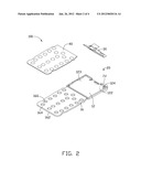 LIGHT GUIDE PLATE ASSEMBLY FOR PORTABLE ELECTRONIC DEVICE diagram and image