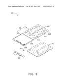 LIGHT GUIDE PLATE ASSEMBLY FOR PORTABLE ELECTRONIC DEVICE diagram and image