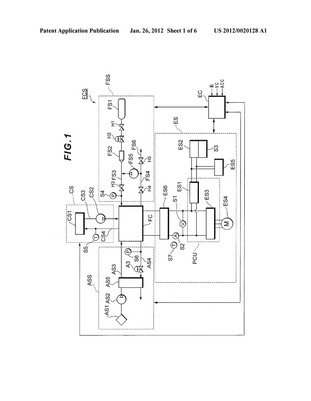 FUEL CELL SYSTEM - diagram, schematic, and image 02