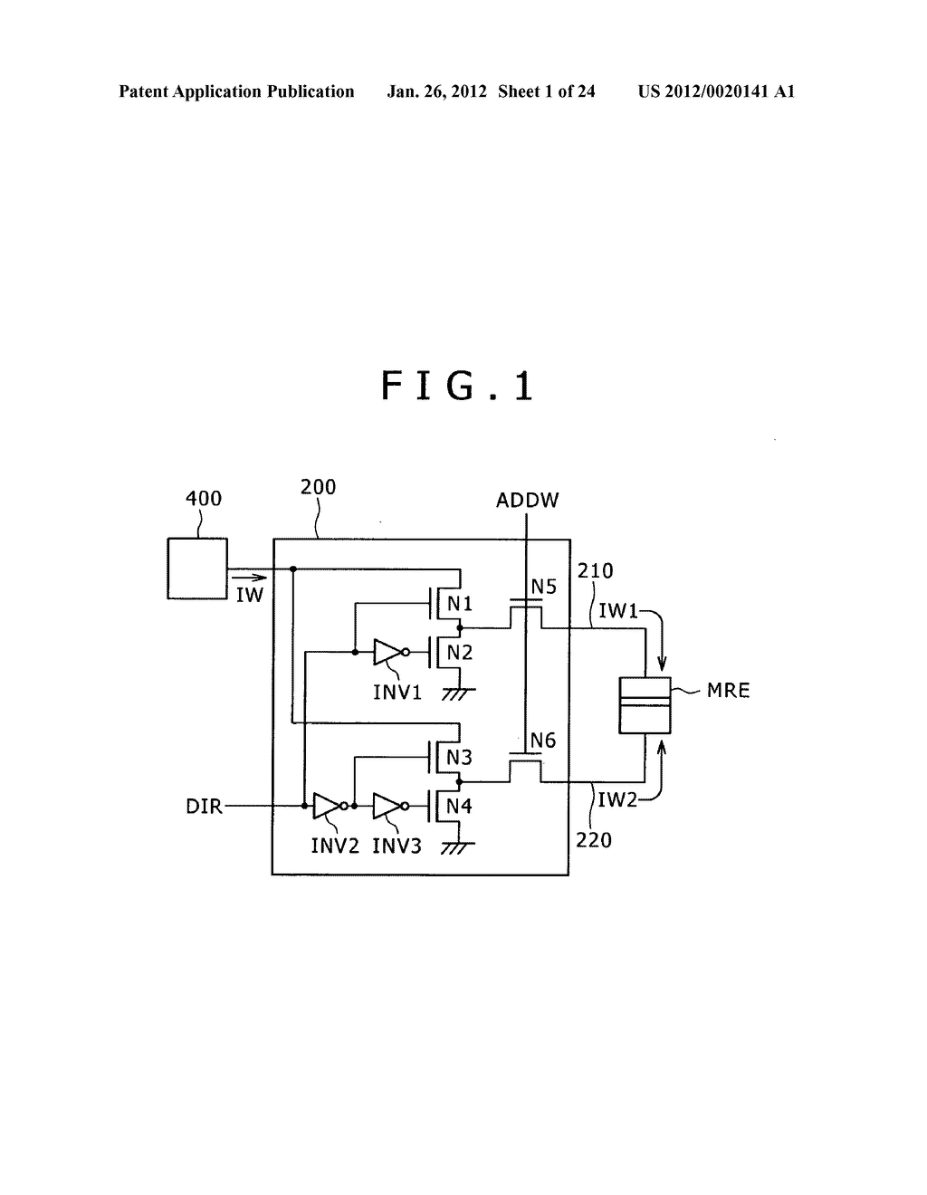 Variable-resistance memory device and its driving method - diagram, schematic, and image 02