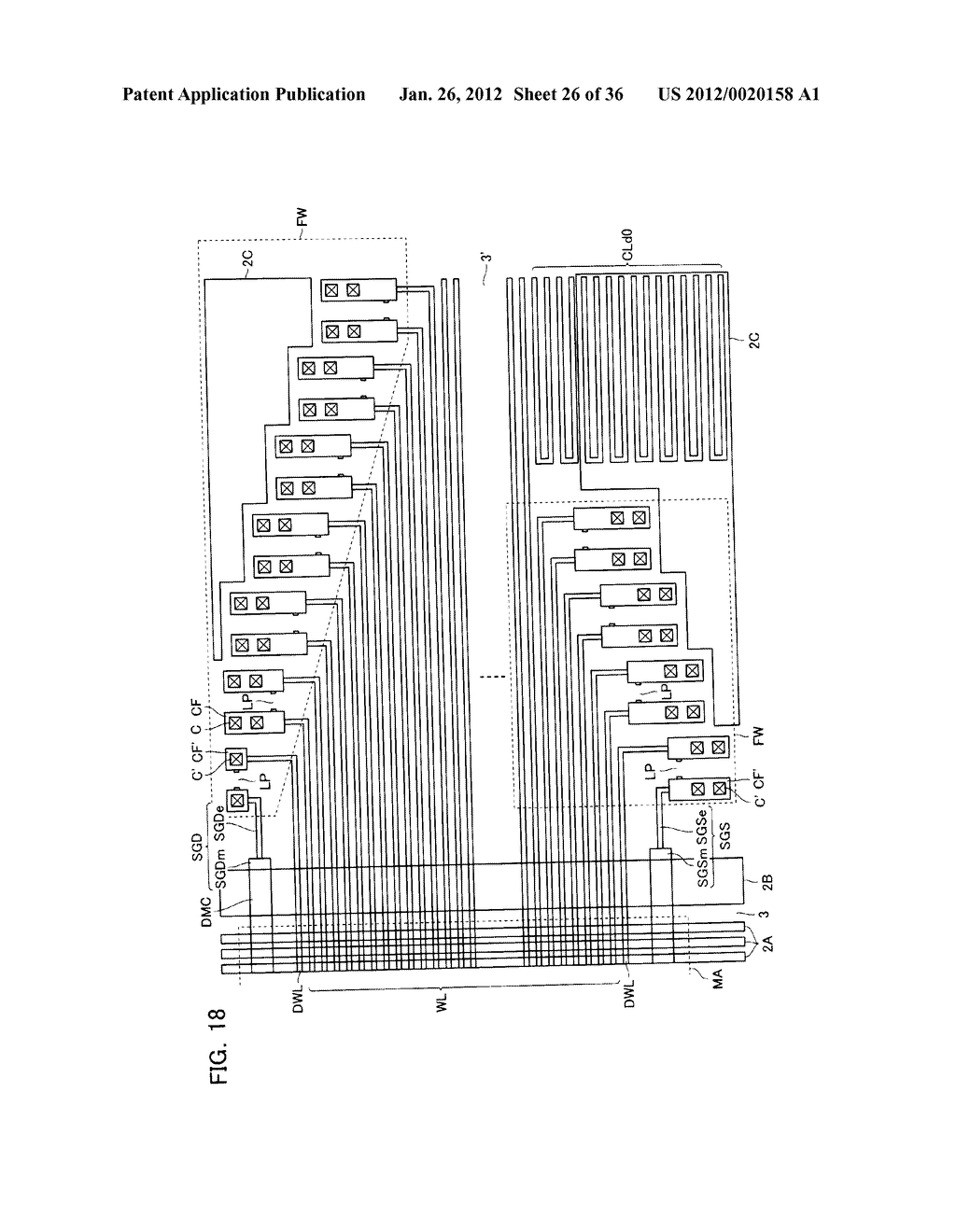 SEMICONDUCTOR MEMORY DEVICE AND MANUFACTURING METHOD THEREOF - diagram, schematic, and image 27