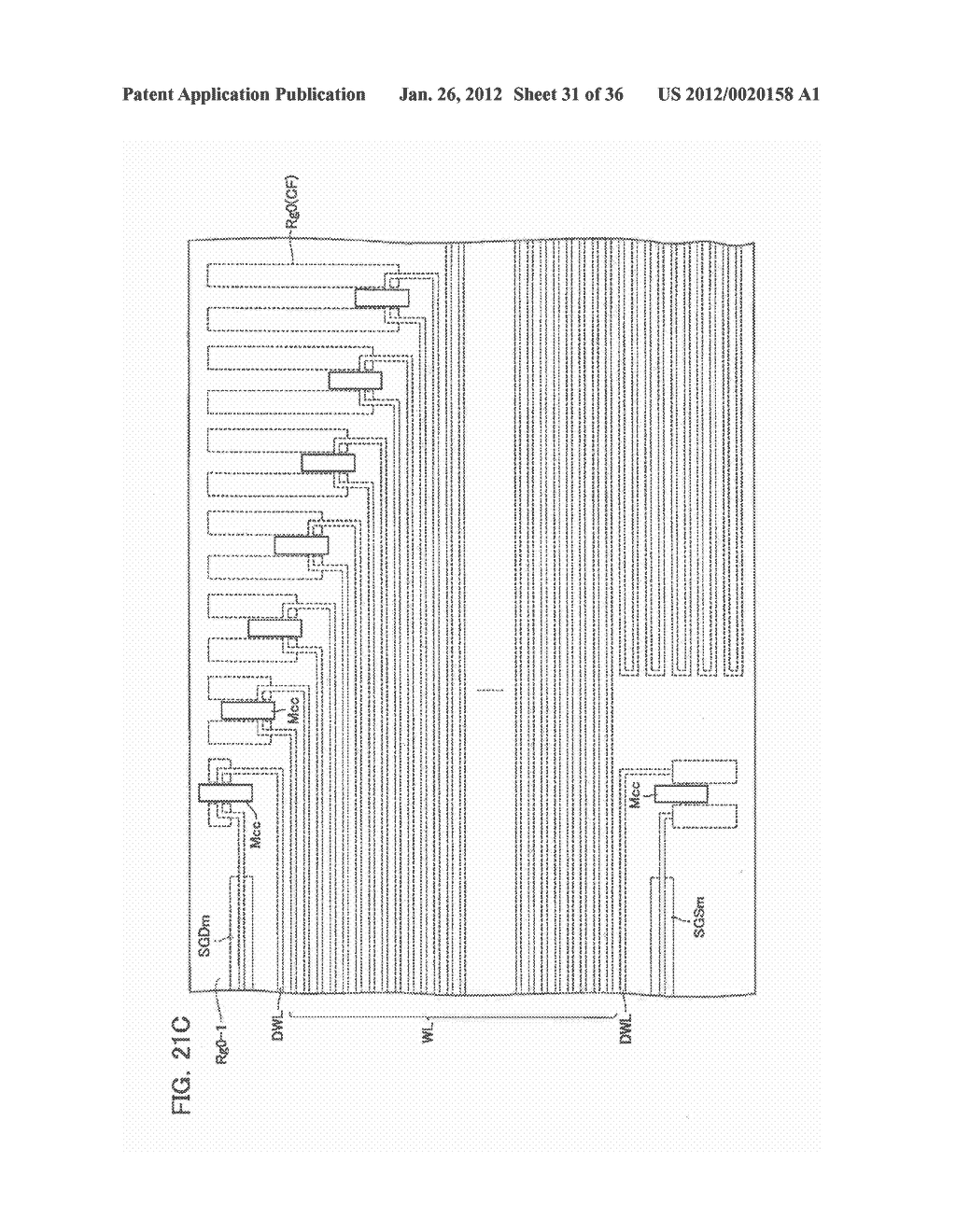 SEMICONDUCTOR MEMORY DEVICE AND MANUFACTURING METHOD THEREOF - diagram, schematic, and image 32