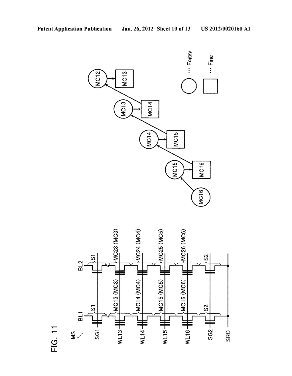 NONVOLATILE SEMICONDUCTOR MEMORY DEVICE AND WRITING METHOD THEREOF - diagram, schematic, and image 11