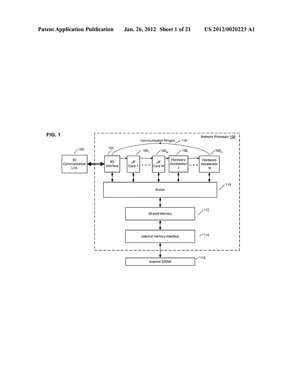 PACKET SCHEDULING WITH GUARANTEED MINIMUM RATE IN A TRAFFIC MANAGER OF A     NETWORK PROCESSOR - diagram, schematic, and image 02