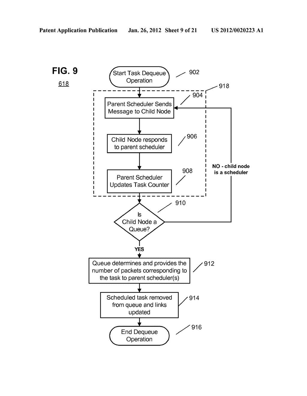 PACKET SCHEDULING WITH GUARANTEED MINIMUM RATE IN A TRAFFIC MANAGER OF A     NETWORK PROCESSOR - diagram, schematic, and image 10