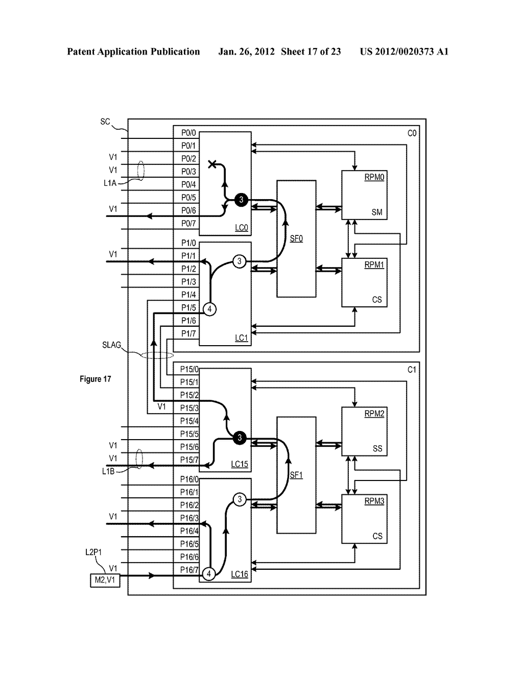 PACKET FORWARDING USING MULTIPLE STACKED CHASSIS - diagram, schematic, and image 18