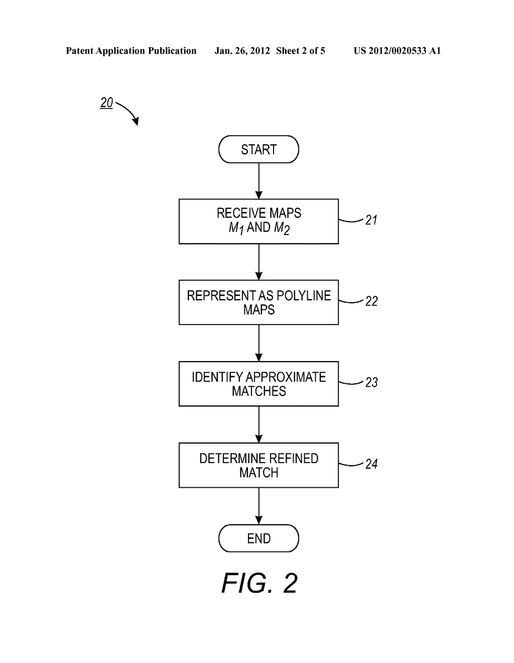 System And Method For Aligning Maps Using Polyline Matching - diagram, schematic, and image 03