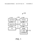 METHOD AND SYSTEM FOR OPTICAL CHARACTER RECOGNITION USING IMAGE CLUSTERING diagram and image