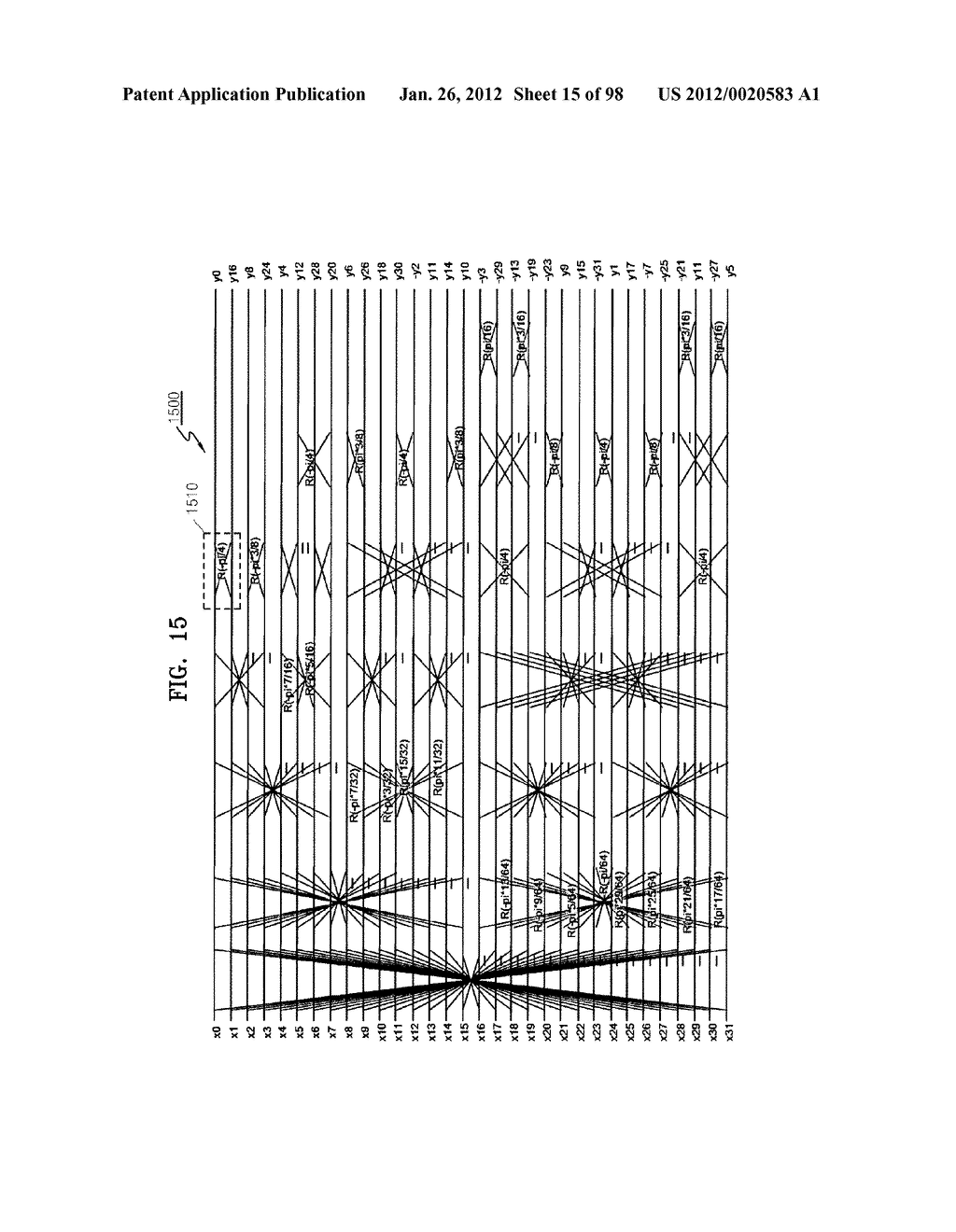 METHOD AND DEVICE FOR TRANSFORMATION OF IMAGE AND METHOD AND DEVICE FOR     REVERSE TRANSFORMATION OF IMAGE - diagram, schematic, and image 16