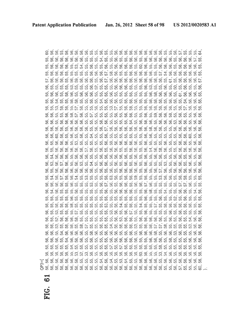 METHOD AND DEVICE FOR TRANSFORMATION OF IMAGE AND METHOD AND DEVICE FOR     REVERSE TRANSFORMATION OF IMAGE - diagram, schematic, and image 59