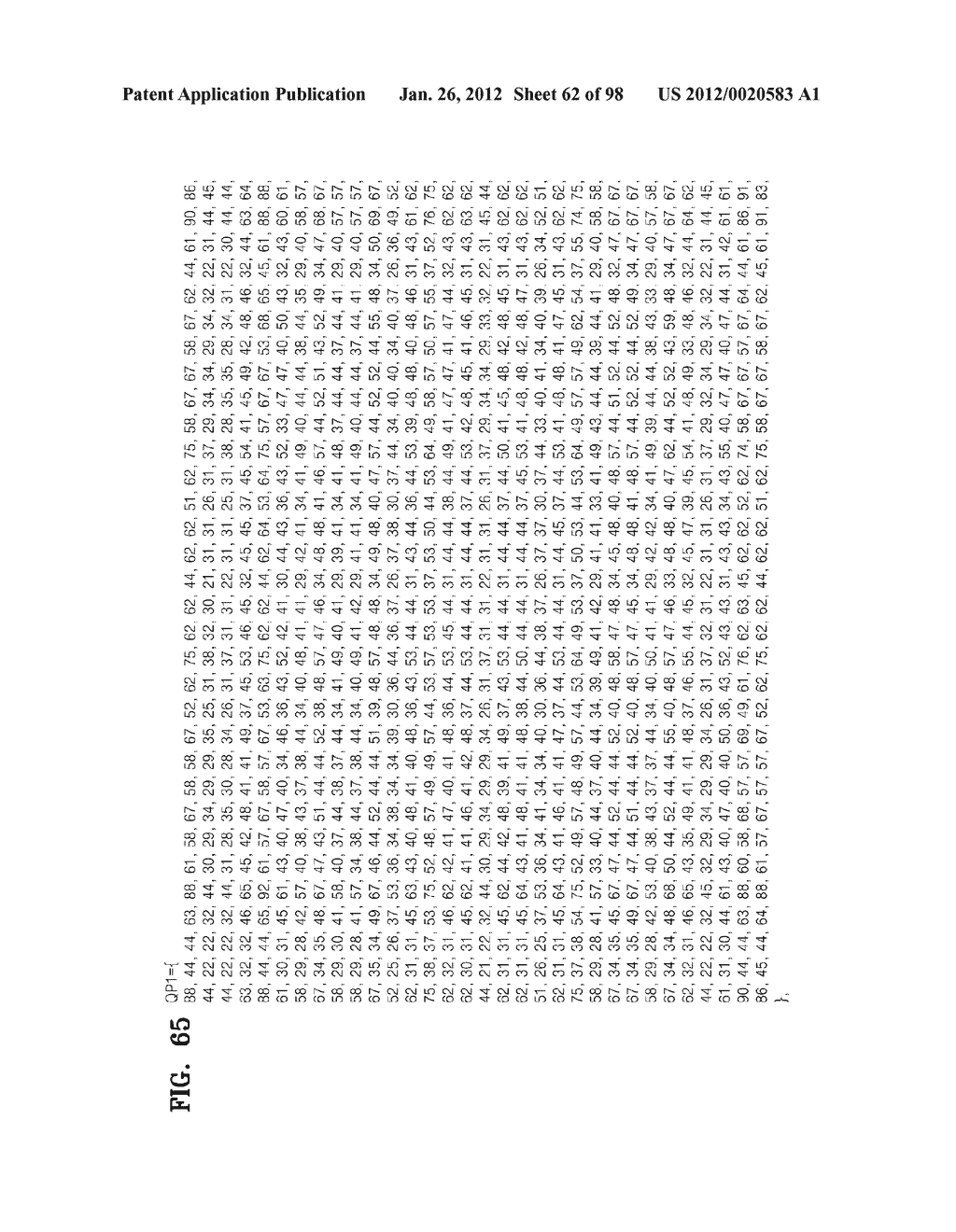 METHOD AND DEVICE FOR TRANSFORMATION OF IMAGE AND METHOD AND DEVICE FOR     REVERSE TRANSFORMATION OF IMAGE - diagram, schematic, and image 63