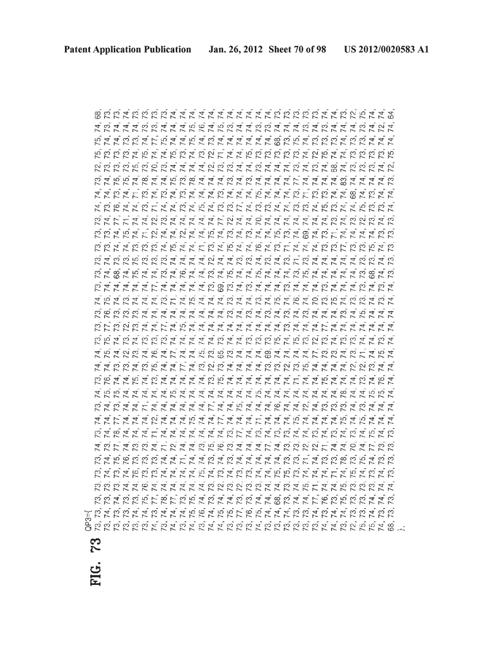 METHOD AND DEVICE FOR TRANSFORMATION OF IMAGE AND METHOD AND DEVICE FOR     REVERSE TRANSFORMATION OF IMAGE - diagram, schematic, and image 71