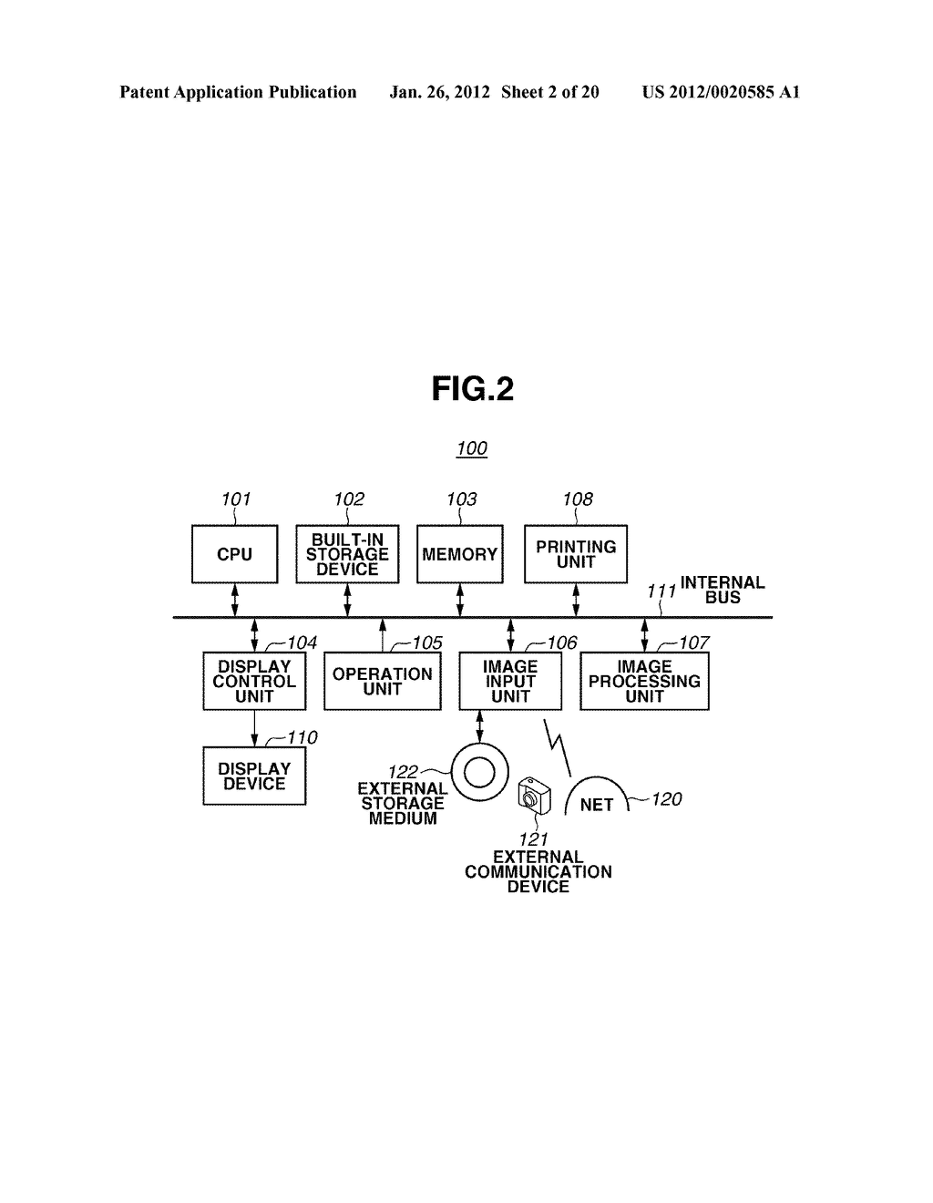 IMAGE PROCESSING APPARATUS AND METHOD FOR CONTROLLING THE IMAGE PROCESSING     APPARATUS - diagram, schematic, and image 03