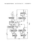 Active hydrostatic bearing, particularly for internal combustion     reciprocating engines, a fluid handling system associted therewith, and     method diagram and image