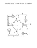 Active hydrostatic bearing, particularly for internal combustion     reciprocating engines, a fluid handling system associted therewith, and     method diagram and image