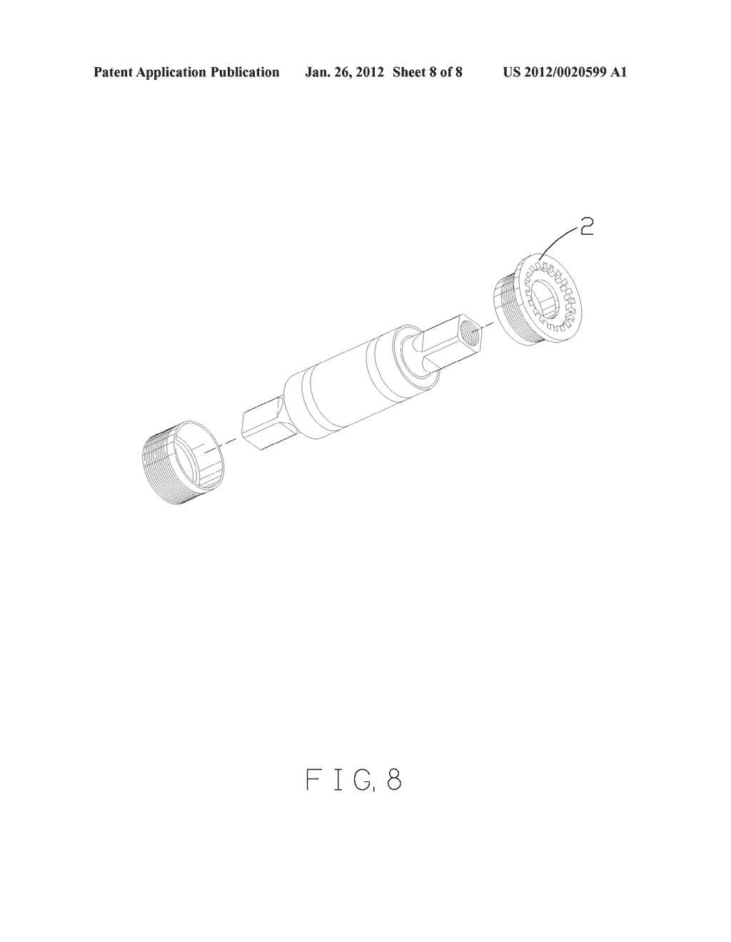 BUSHING OF BEARING AND TOOTHED LOOP FOR VARIABLE SPEED BICYCLE - diagram, schematic, and image 09