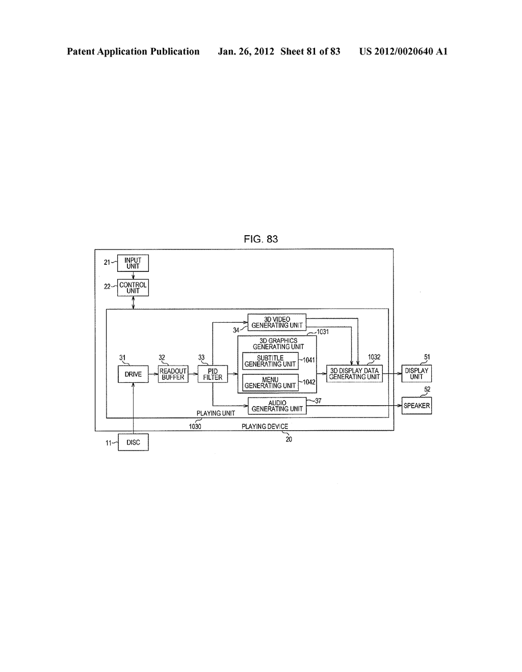 DATA STRUCTURE, RECORDING MEDIUM, PLAYING DEVICE AND PLAYING METHOD, AND     PROGRAM - diagram, schematic, and image 82